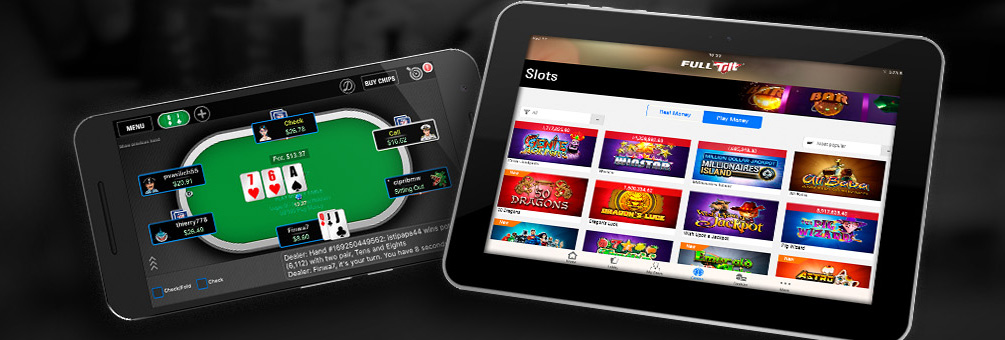 Full Tilt piker mobile app.