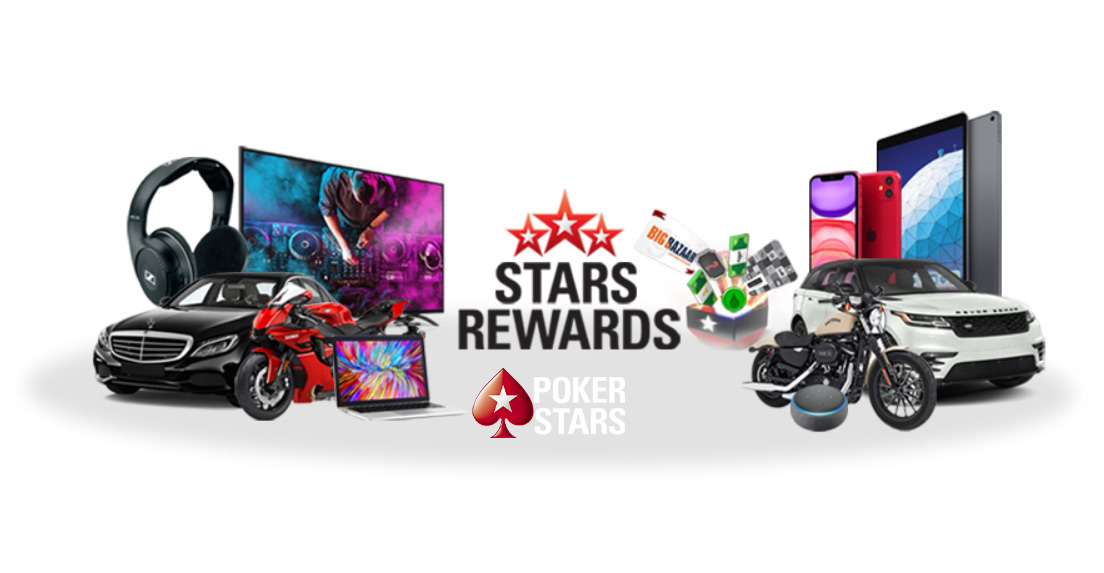 Program loyalitas PokerStars untuk pemain India - Hadiah Bintang.