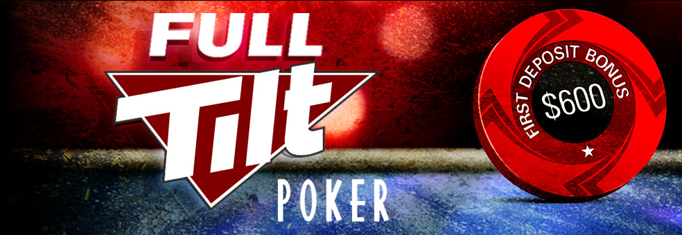 Full Tilt poker welcome bonus for new players.